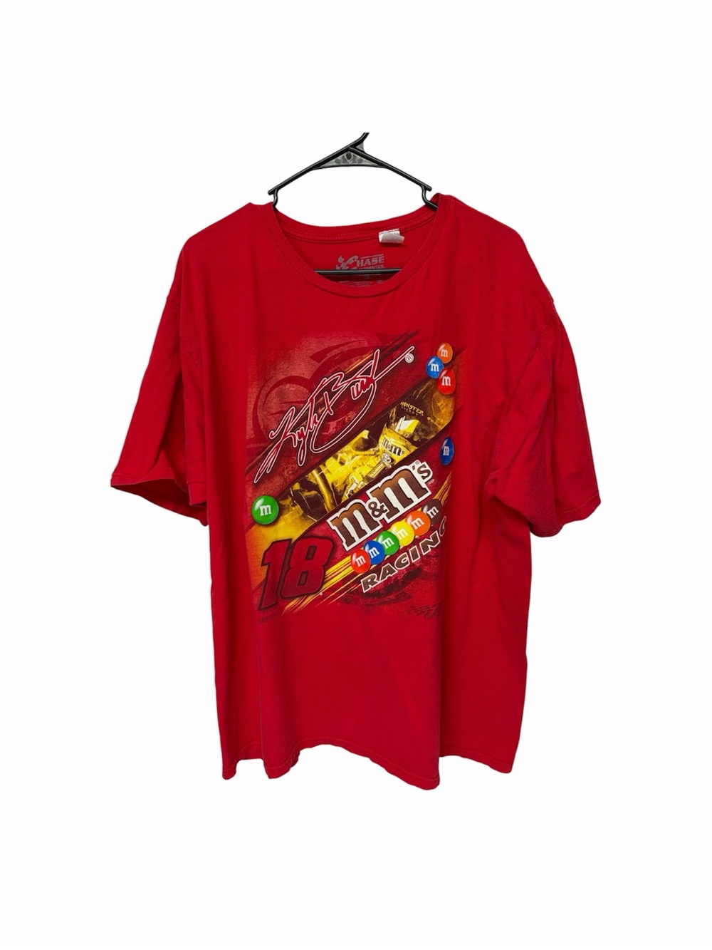 Kyle Busch Chase Authentics Red NASCAR Logo T-Shirt